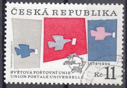 CZECH REPUBLIC 48,used,falc Hinged - UPU (Wereldpostunie)