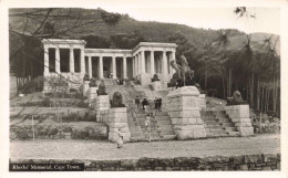 AFRIQUE DU SUD - Cape Town - Rhodes' Memorial - Animé - Carte Postale Ancienne - South Africa