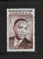 COTE D'IVOIRE 1959 HOUPHOUET-BOIGNY    YVERT N°180 OBLITERE - Côte D'Ivoire (1960-...)