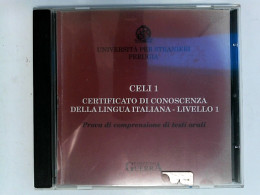 Celi 1 - Certificato Di Conoscenza Della Lungua Italiana - Livello 1. CD-Audio (1) - CDs