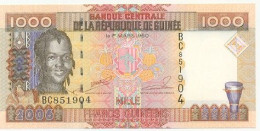 Billete Guinea República. 1000 Francos 2006. 6-guinr-1000.06 - Other - Africa