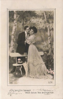 COUPLE - Un Tendre Baiser Vaut Tous Les Serments  - Carte Postale Ancienne - Paare