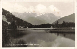 SUISSE - Lac Champex  Et Grand Combin (4317m) - Carte Postale Ancienne - Otros & Sin Clasificación