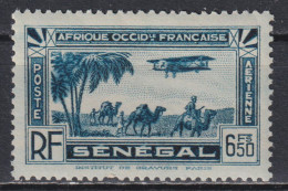 Timbre Neuf* Du Sénégal Poste Aérienne De 1935 PA 9 MLH - Airmail