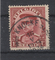 COB 317 Oblitération Centrale KNOCKE - 1931-1934 Kepi