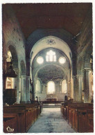 CPSM Dentelée 10.5 X 15 Isère SAINT CHEF Intérieur De L'église - Saint-Chef