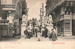 BELGIQUE - Blankenberghe - Le Grand Escalier - Animé - Carte Postale Ancienne - Brugge