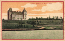 BELGIQUE - Arlon - Château Du Bois D'Arlon - Lac - Colorisé - Animé - Carte Postale Ancienne - Aarlen
