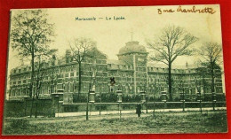MORLANWELZ  - 2 CARTES :   "  Le  Lycée " Et  " Façade De L'Athénée Du Centre " - Morlanwelz