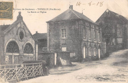 CPA 52 TREMILLY / MAIRIE / EGLISE - Other & Unclassified