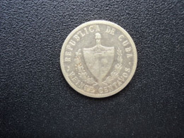 CUBA * : 20 CENTAVOS  1948 **    KM 13.2     TTB-/TTB - Cuba