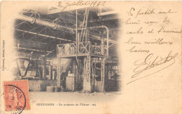 71-GUEUGNON- UN INTERIEUR DE L'USINE - Gueugnon