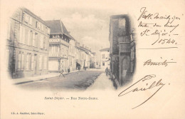 CPA 52 SAINT DIZIER / RUE NOTRE DAME - Saint Dizier