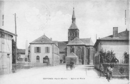 CPA 52 CEFFONDS / EGLISE / PLACE - Other & Unclassified