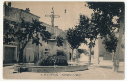 CPA - SAINT-CANNAT (B Du R) - Fontaine Arquier - Autres & Non Classés