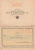 Allemagne EMA Elberfeld Sur Carte Illustrée Avec Publicités 1924 - Franking Machines