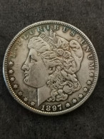 1 MORGAN DOLLAR 1897 PHILADELPHIE ARGENT USA / SILVER - 1878-1921: Morgan