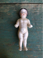 Ancienne Poupée Miniature Porcelaine XIXème German China Doll - Dolls