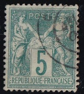 France N°64 - Oblitéré - TB - 1876-1878 Sage (Typ I)