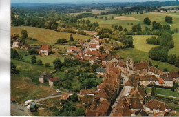 SAINT PRIEST LIGOURE VUE GENERALE AERIENNE CPSM 10X15 TBE - Saint Laurent Sur Gorre