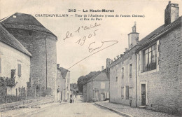 CPA 52 CHATEAUVILLAIN / RUE DU PARC - Chateauvillain