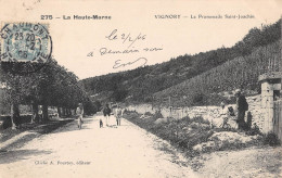 CPA 52 VIGNORY / PROMENADE SAINT JOACHIN - Altri & Non Classificati