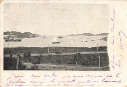 Nouvelle Calédonie - Nouméa - Oblitéré Ligne T Paquebot FR N°6 - Carte Postale Ancienne - Nueva Caledonia