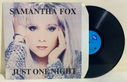 32457 LP 33 Giri - Samantha Fox - Just One Night - Jive 1991 - Disco & Pop