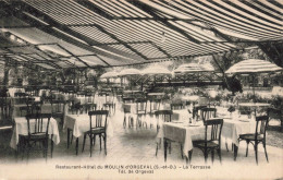 FRANCE - Yvelines - Orgeval - Restaurant Hôtel Du Moulin - La Terrasse - Carte Postale Ancienne - Orgeval