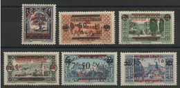 GRAND LIBAN N° 116 à 121 COTE 25 € Neufs * (MH) Surcharge Bilingue - Unused Stamps