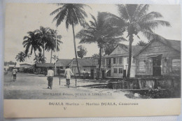 CPA Afrique Cameroun Douala Duala Marina V - Cases Vers 1910-1920 Moukarim - Rare ! - Cameroun