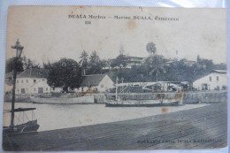 CPA Afrique Cameroun Douala Duala Marina III - Port Quais 1910-1920 Moukarim - Cameroun