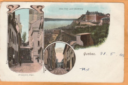 Quebec Canada Old Postcard - Québec - La Cité