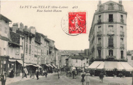 FRANCE - Haute Loire -Le Puy En Velay - Rue Saint-Haon - Carte Postale Ancienne - Le Puy En Velay