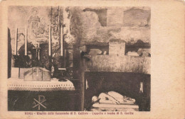 ITALIE - Roma - Ricordo Delle Catacombe Di S Callisto - Capella E Tomba Di S Cecilla - Carte Postale Ancienne - Otros Monumentos Y Edificios