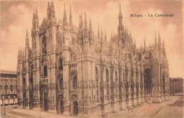 ITALIE - Milano - La Cattedrale - Carte Postale Ancienne - Milano (Milan)