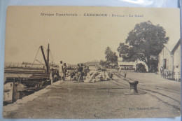 CPA Afrique Cameroun Douala - Le Quai Vers 1920 Port Paquebots Ed Tabourel - Cameroun