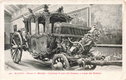 ITALIE - Napoli - Museo S Marthino - Carrozza Di Gala Del Comune A Tempo Dei Borboni - Carte Postale Ancienne - Napoli (Napels)