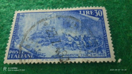 ıTALYA-1944-1946    30 LİRE      USED - Luftpost