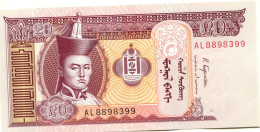 20 Tugriks Neuf 3 Euros - Mongolia