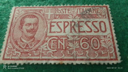 ıTALYA-1944-1946    60 CENT     USED - Posta Aerea