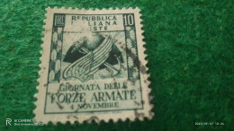 ıTALYA-1944-1946    10 CENT    USED - Posta Aerea