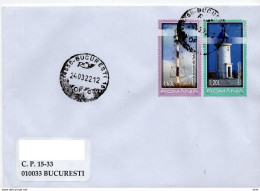 ROMANIA : LIGHTHOUSES On Cover Circulated As Domestic Letter Item N° #1482912824 - Registered Shipping! - Brieven En Documenten