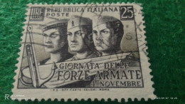 ıTALYA-1944-1946    25 CENT    USED - Airmail