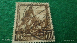 ıTALYA-1944-1946    10 CENT    USED - Poste Aérienne