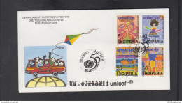 ALBANIA, FDC - UNICEF  (008) - UNICEF