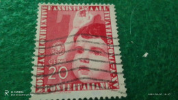 ıTALYA-1944-1946    20 CENT    USED - Luftpost