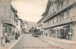 FRANCE -  Brides Les Bains - Rue Centrale - Carte Postale Ancienne - Albertville