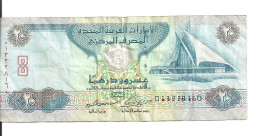 EMIRATS ARABES UNIS 20 DIRHAMS 2000 VF P 21 B - Emiratos Arabes Unidos