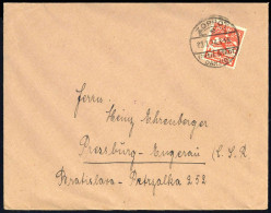 1924, Danzig, 202, Brief - Storia Postale